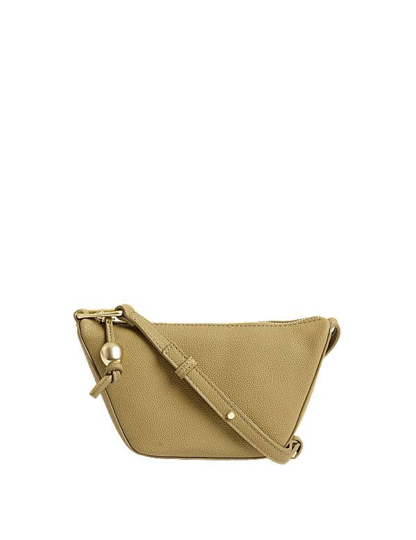 Faux Leather Mini Cross Body Bag