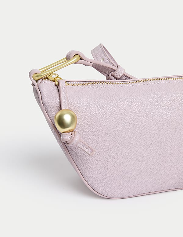 Faux Leather Mini Cross Body Bag - DE