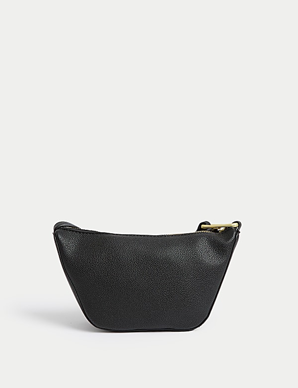 Faux Leather Mini Cross Body Bag