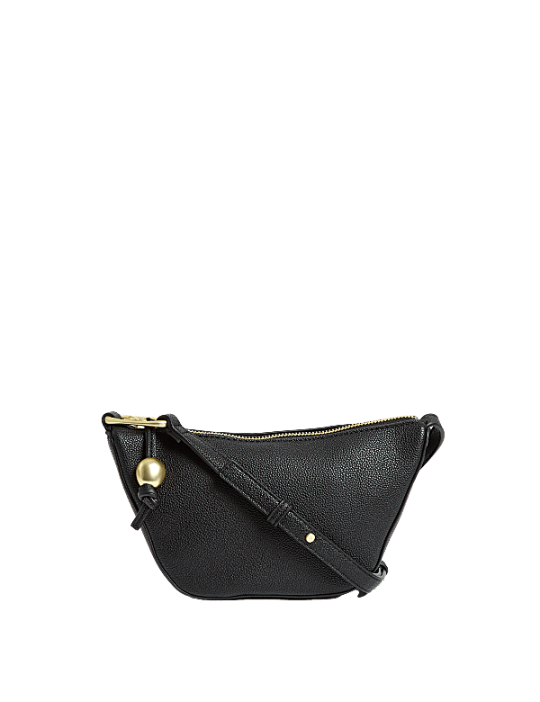 Faux Leather Mini Cross Body Bag