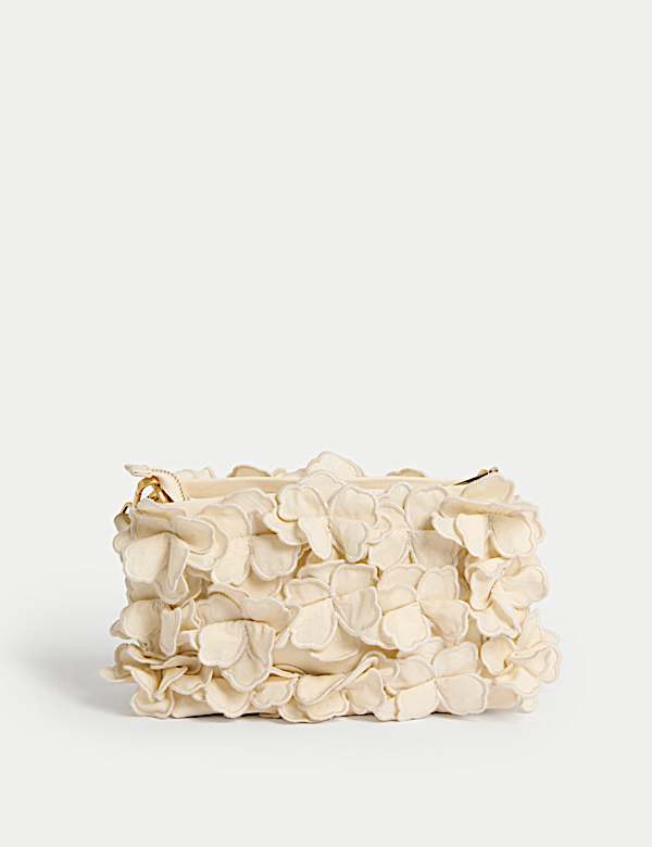 Cotton Rich Embroidered Shoulder Bag - JE