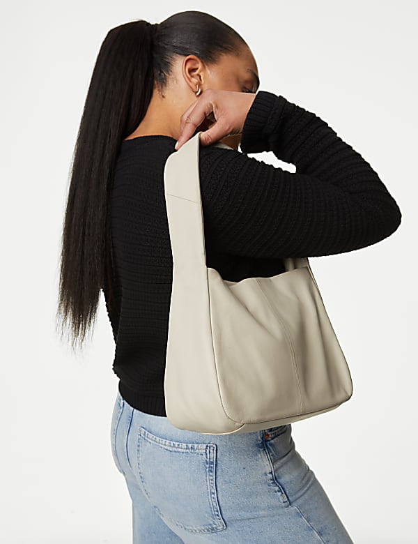 Leather Shoulder Bag - QA