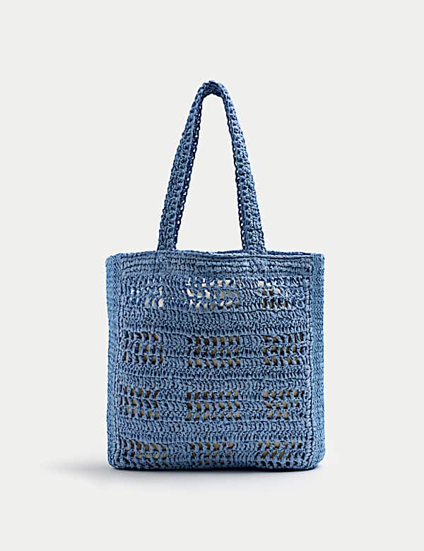 Slaměn&aacute; ta&scaron;ka s uchy - CZ