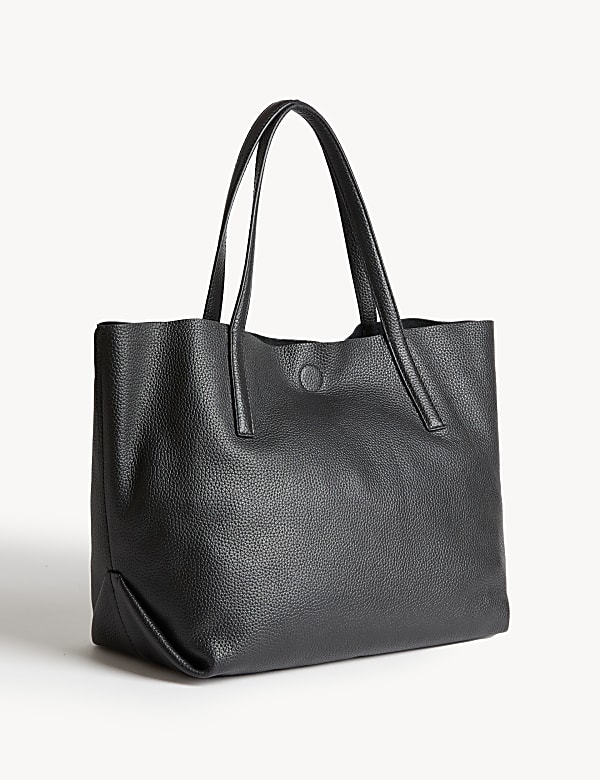 Womens black leather tote new arrivals