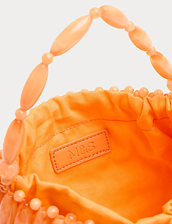 Sac &agrave; main mini orn&eacute; de perles - FR