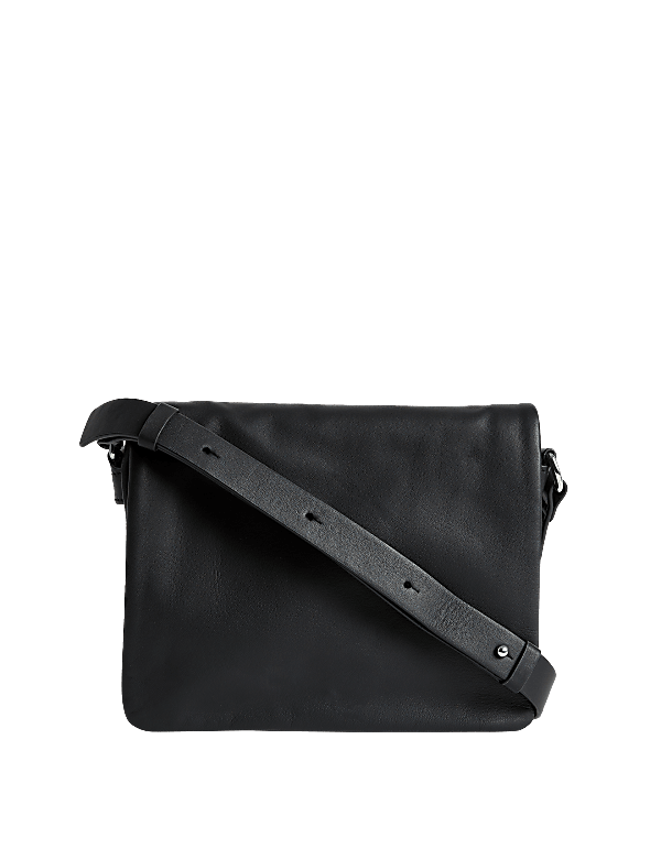 Leather Messenger Bag