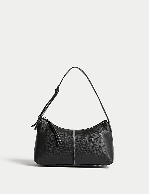 Leather Underarm Shoulder Bag - AU