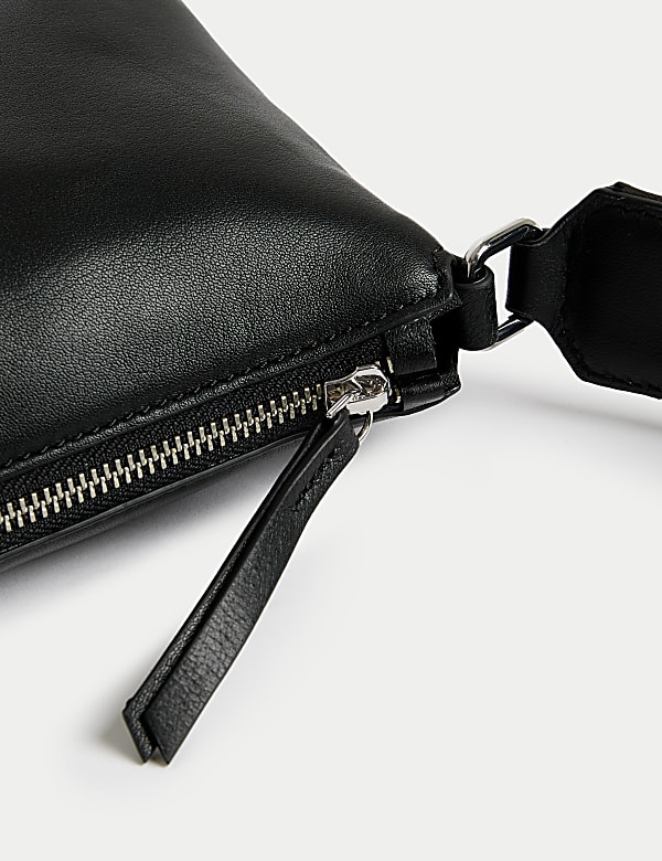 Leather Cross Body Bag - LU