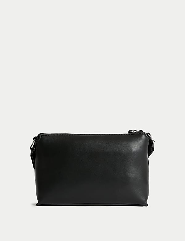 Leather Cross Body Bag - LU
