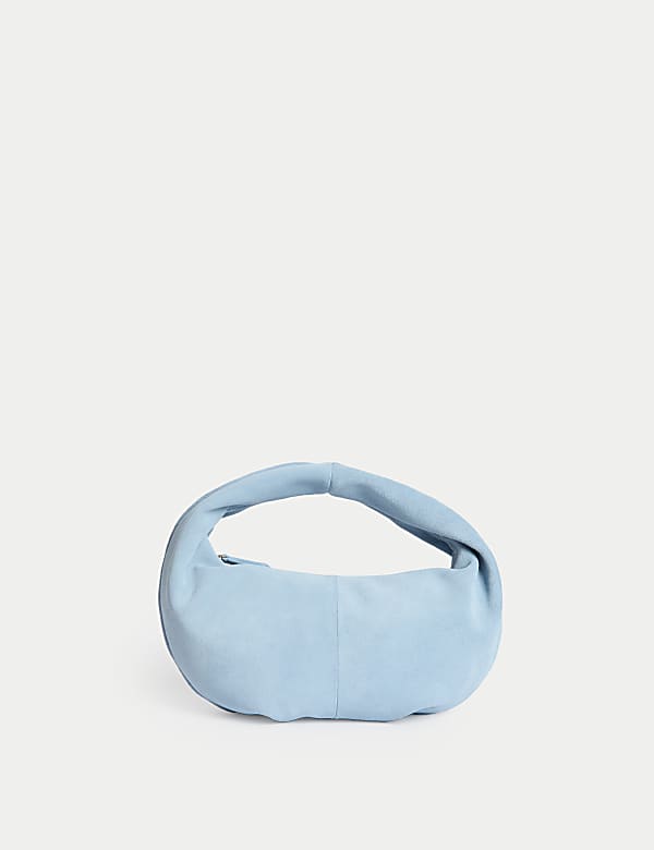 Suede Top Handle Grab Bag - TW
