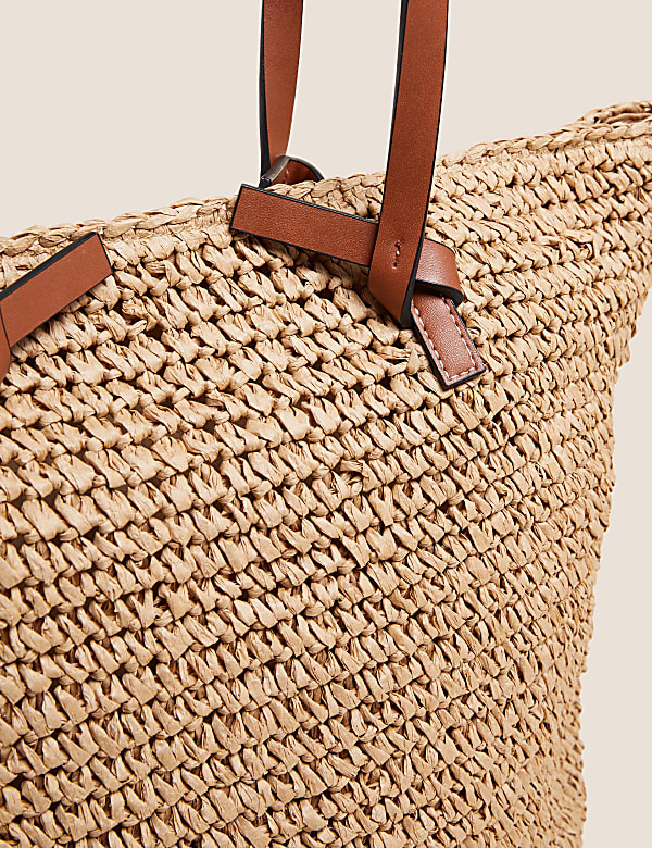 Straw Tote Bag