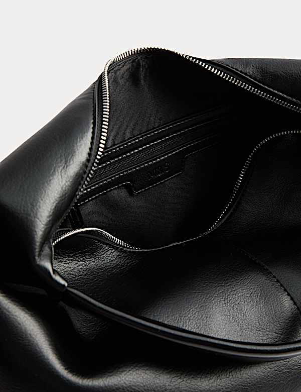 Slouchy Top Handle Shoulder Bag - NL