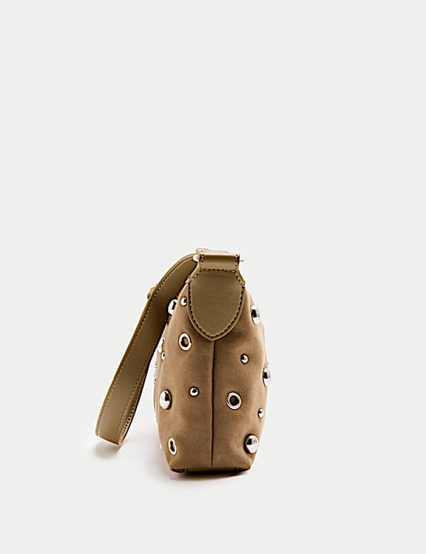 Schultertasche mit Ösen - AT