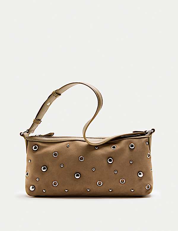 Eyelet Shoulder Bag - SK