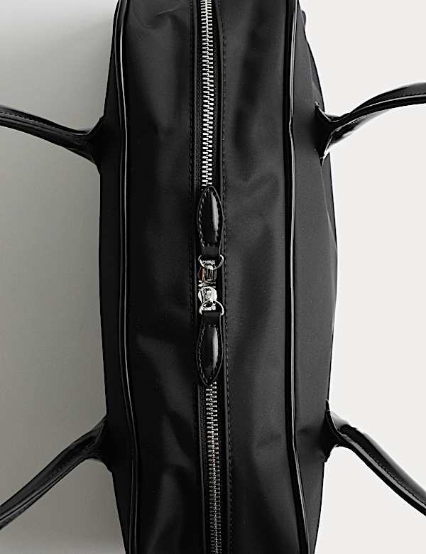 תיק באולינג מניילון עם רוכסן כפול - IL