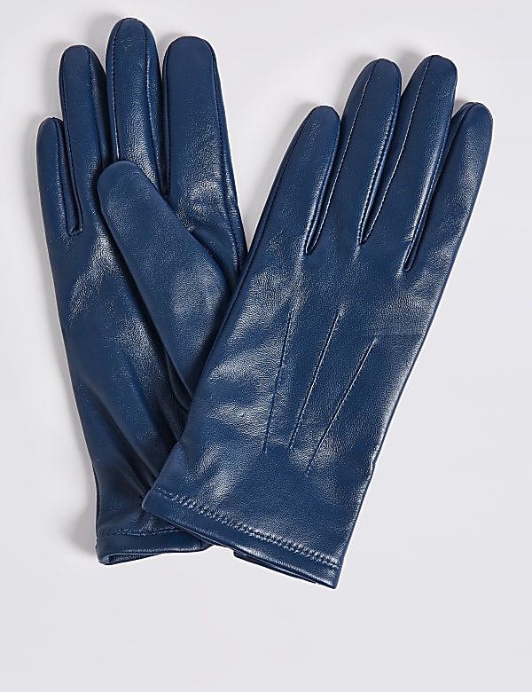 M&s leather gloves mens discount