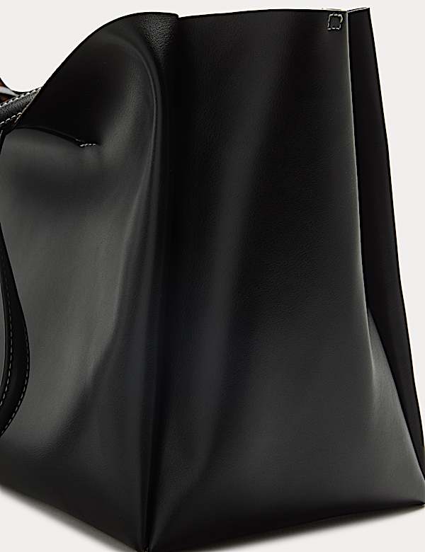 תיק רחב קשיח דמוי עור - IL