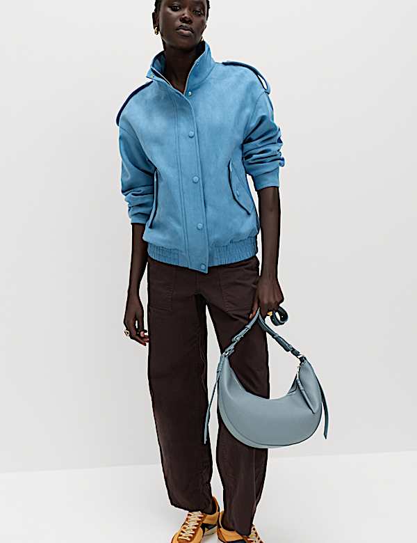 Slouchy Scoop Shoulder Bag - US