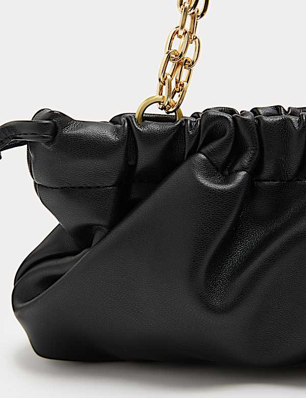 Sac &agrave; bandouli&egrave;re cha&icirc;ne motif ruch&eacute; - FR