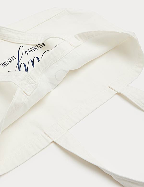 Sac fourre-tout en toile &agrave; motif graphique 100 % coton - FR