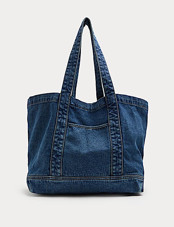 Denim Tote Bag - HU