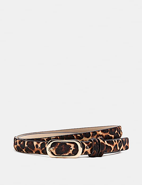 Leopard Print Waist Belt - TW