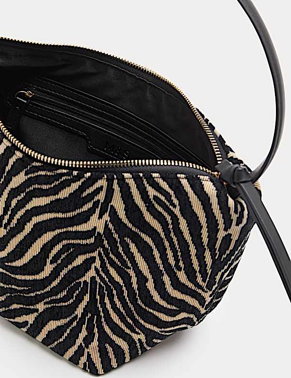 Jacquard Zebra Print Mini Shoulder Bag - LV