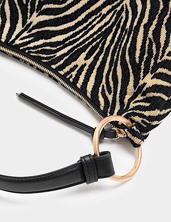 Jacquard Zebra Print Mini Shoulder Bag - LV