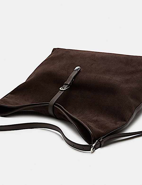Cord Top Handle Shoulder Bag - BE