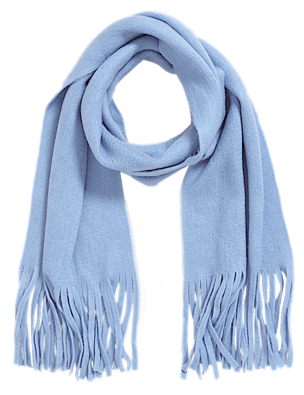 Knitted Tassel Scarf