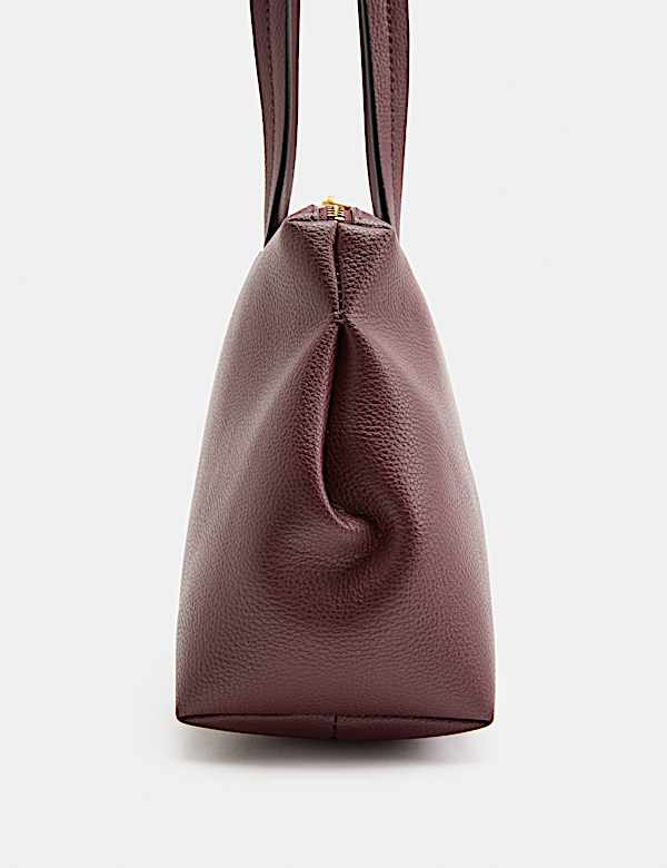 Double Zip Grab Bowler Bag - AU