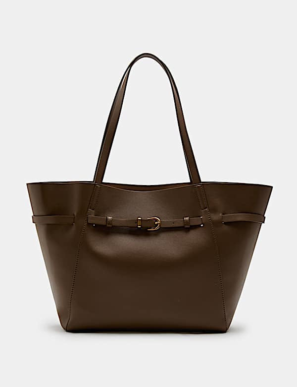 Belt Detail Tote Bag