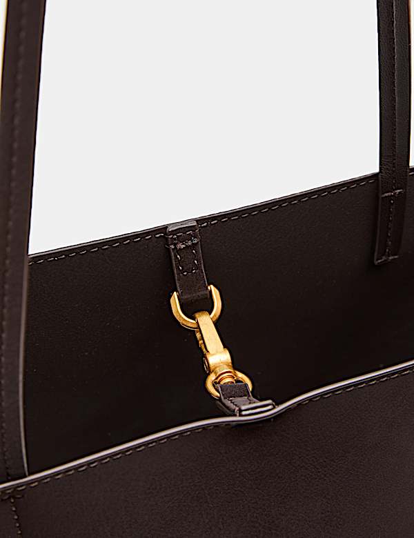 Top Handle Structured Tote Bag - CA