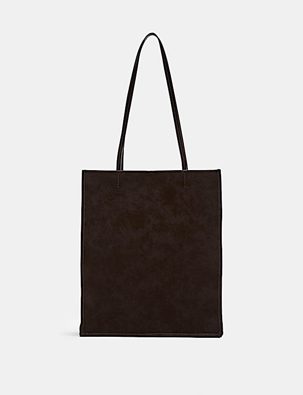 Top Handle Structured Tote Bag
