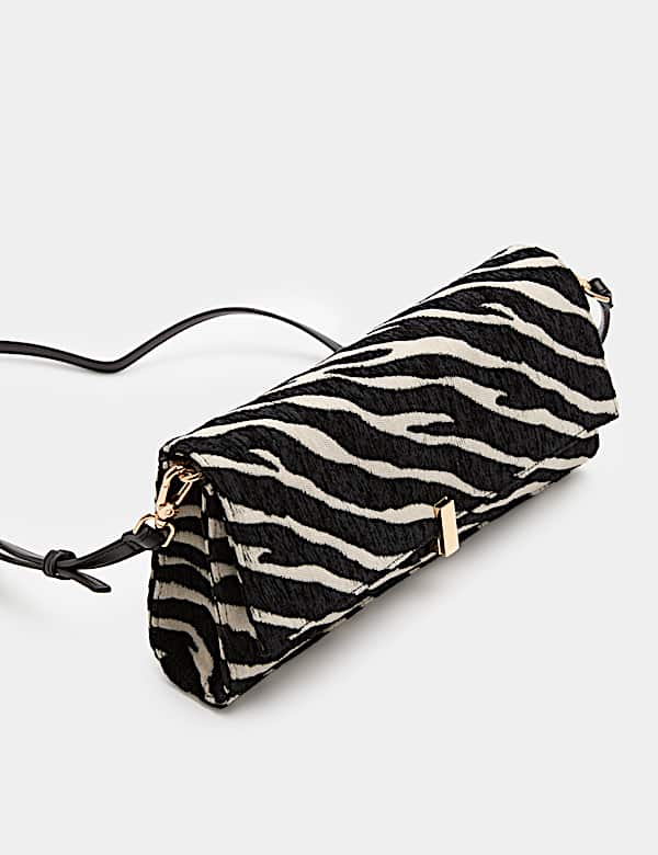 Animal Print Clutch Bag - NZ