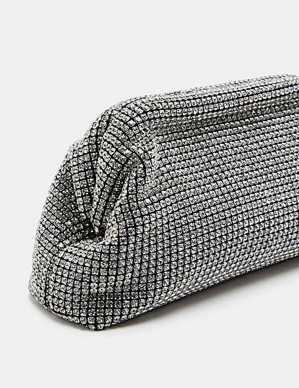 Diamant&eacute; Frame Clutch Bag - BE