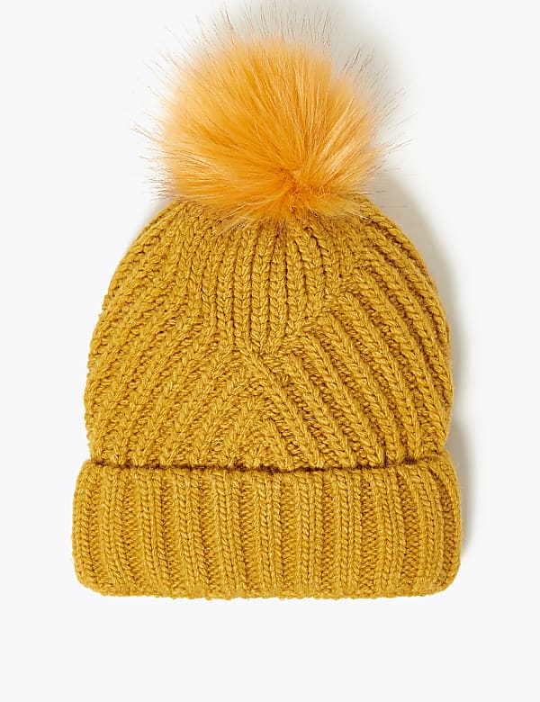 Marks and spencer bobble hat clearance