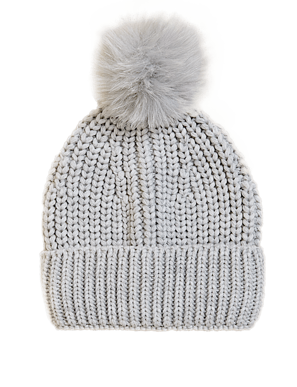 Knitted Pom Hat