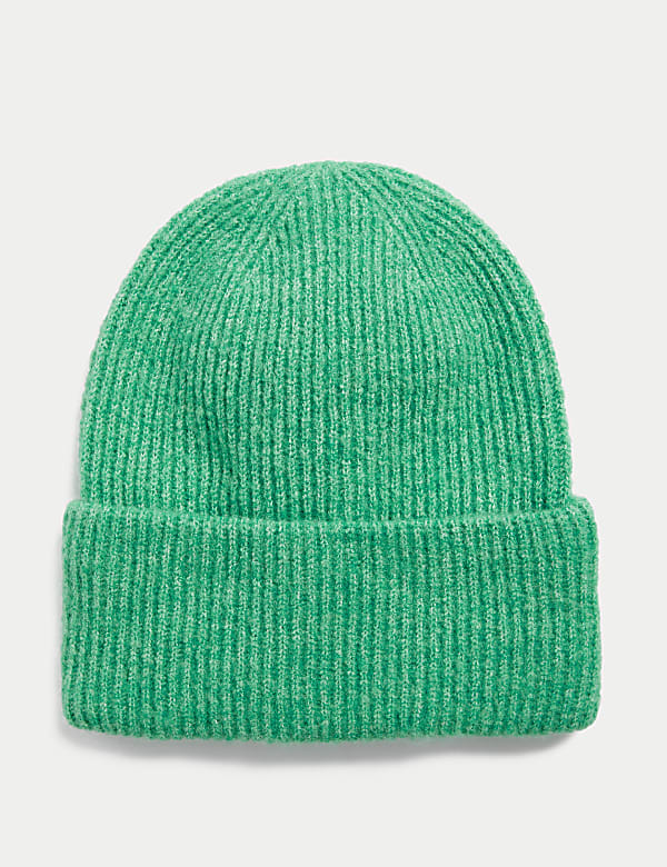 Ribbed Beanie Hat