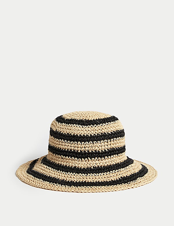 Straw Packable Bucket Hat - RO