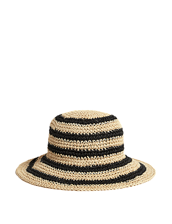 Straw Packable Bucket Hat