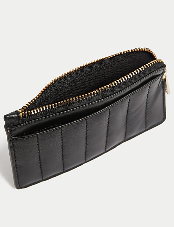 Leather Zip Around Purse - IL