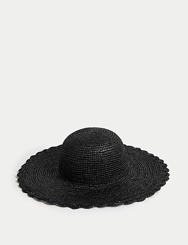 Straw Wide Brim Hat - RO