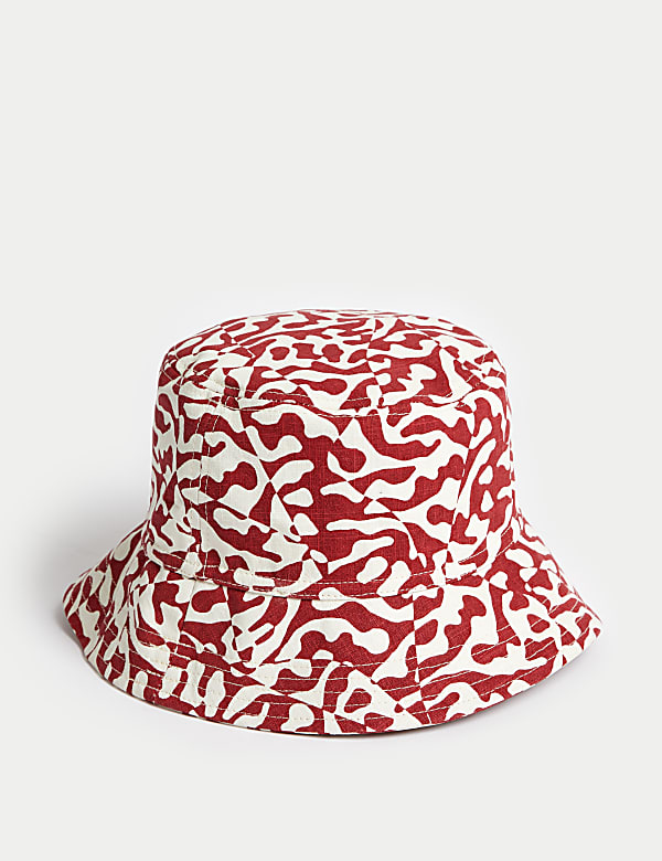 Pure Cotton Printed Bucket Hat - RO