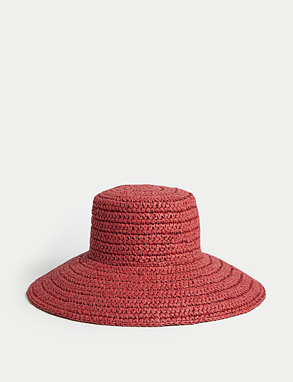 Straw Wide Brim Hat - CY