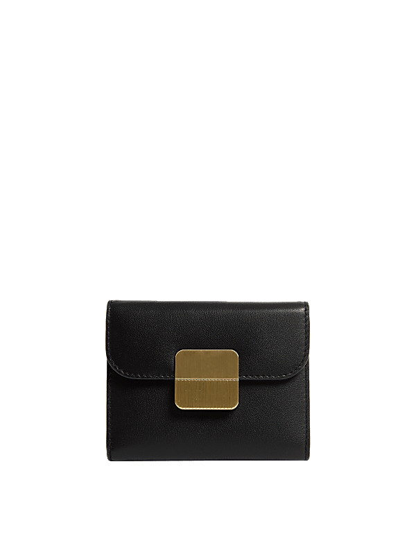 Small Leather Foldover Purse