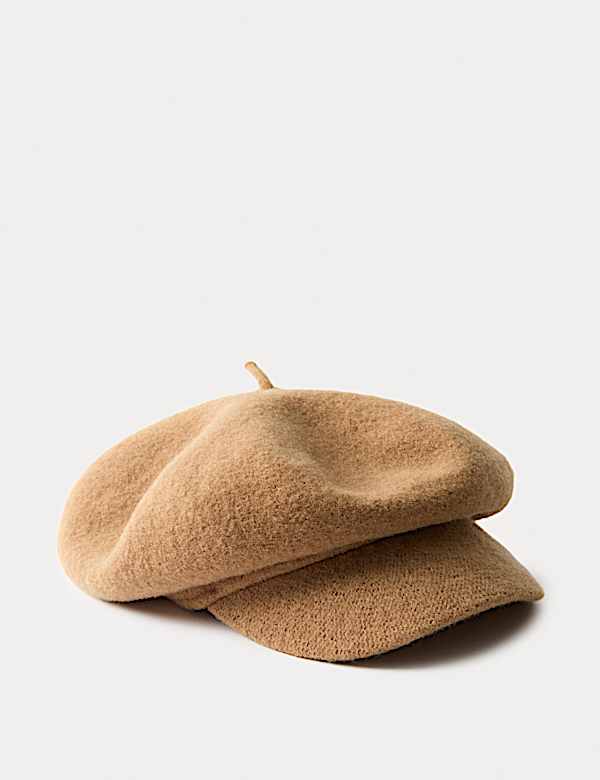 Pure Wool Baker Boy Hat - NL