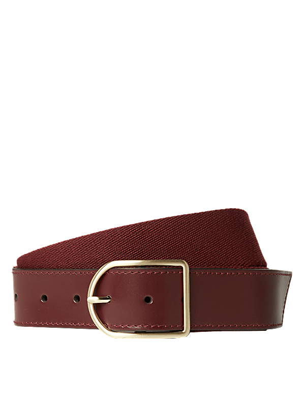 Leather Webbing Hip Belt
