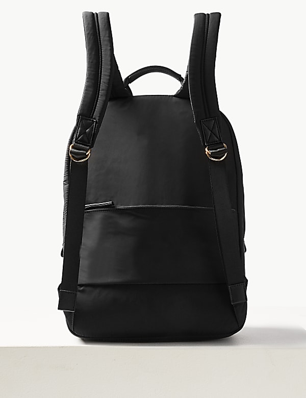 Double Zip Detail Backpack