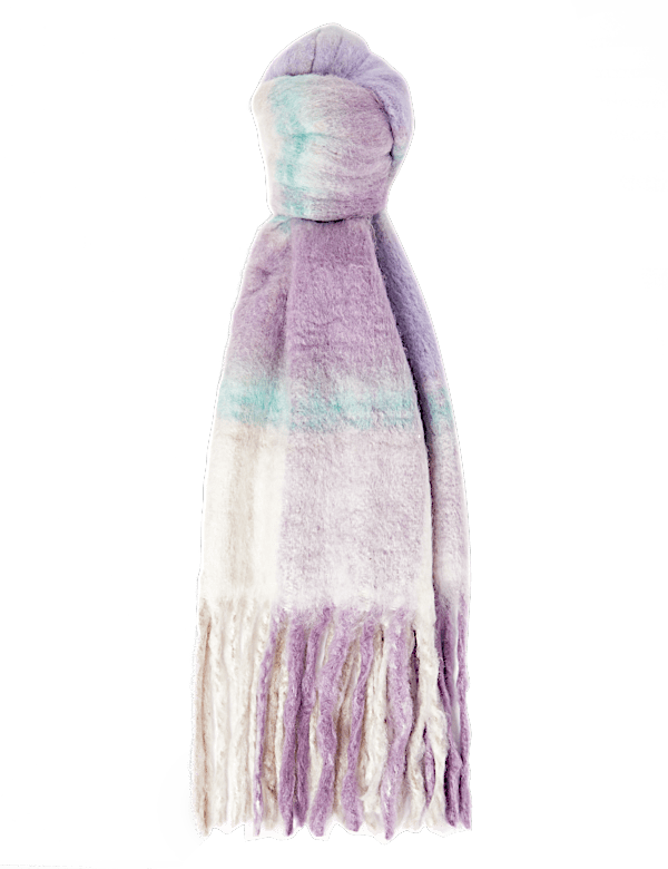 Checked Scarf